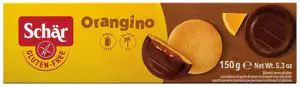 Biszkopty Orangino z galaret.w czek.150g Schar