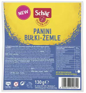 Bułki Panini (2x65g), 130g Schar