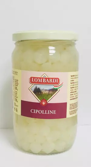 Cebulki marynowane (Cipolline) 720ml Lombardi