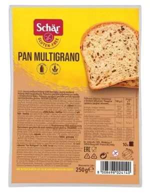 Chleb Pan Multigrano wieloziar.250g Schar