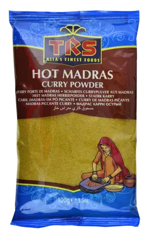 Curry Madras Hot powder 100g TRS