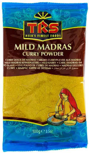 Curry Madras mild powder 100g TRS