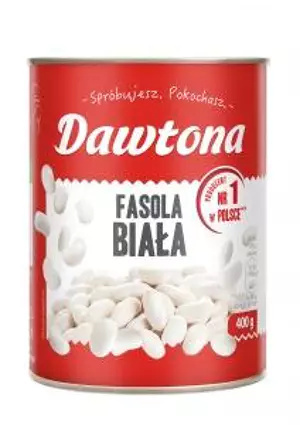Fasola biała, pusz.400g Dawtona