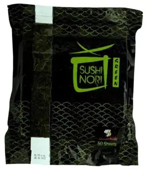 Glony Nori algi Green 115g,50ark.