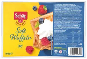 Gofry Soft Waffeln 4szt, 100g Schar