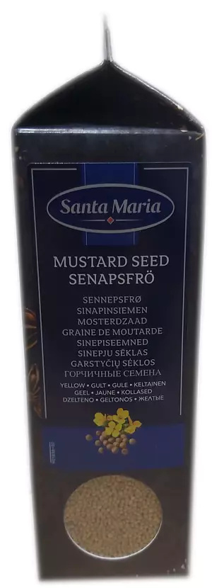 Gorczyca ziarno 640g Santa Maria