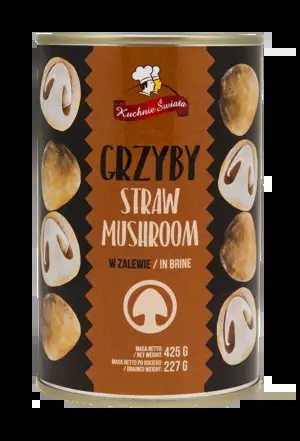 Grzyby Straw Mushrooms 425g