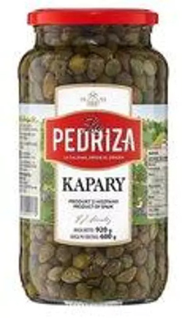 Kapary 600g marynowane 920g Pedriza