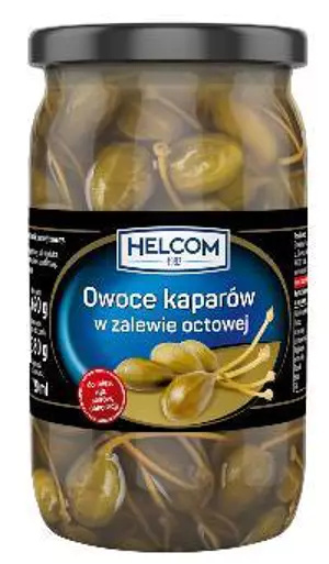 Kapary owoce z ogonkiem 330g maryn., 690g Helcom Kapary owoce z ogonkiem 330g maryn., 690g Helcom