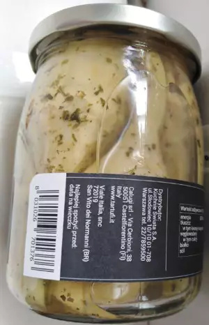 Karczochy w oleju Romana 350g, słoik 540g Calugi Karczochy w oleju Romana 350g, słoik 540g Calugi