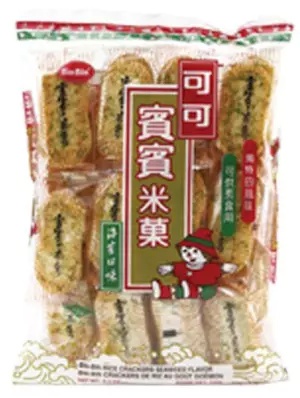 Krakersy ryżowe Nori 150g Bin Bin
