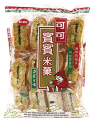 Krakersy ryżowe Nori 150g Bin Bin