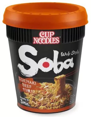 Makar.inst.Sukiyaki Beef Cup Wok Style 89g Nissin