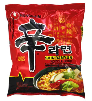 Makaron instant Nongshim Shin Ramyun Soup 120g data do 17.07.2025