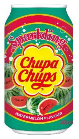 Napój Chupa Chups arbuzowy 345ml 24 sztuki