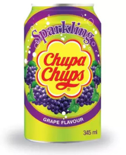 Napój Chupa Chups winogronowy 345ml 24 sztuki