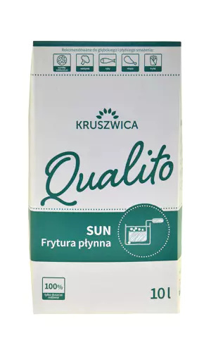 Olej frytura płynna Qualito Sun 10L Kruszwica Olej frytura płynna Qualito Sun 10L Kruszwica