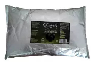 Oliwki czarne drylowane 2kg, worek 3,8kg Oliwki czarne drylowane 2kg, worek 3,8kg