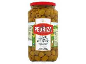 Oliwki zielone b/p 450g słoik 920g Pedriza