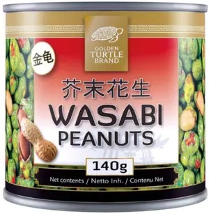 Orzechy Peanut ziemne w Wasabi 140g Golden Turtle