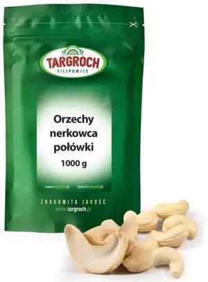 Orzechy nerkowca połówki 1kg Targroch