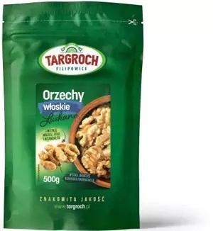 Orzechy włoskie łuskane 1kg Targroch