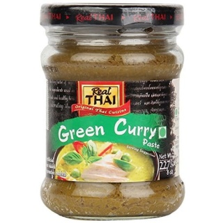 Pasta Curry Green Słoik Real Thai 270 ml