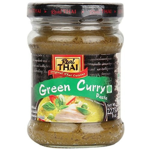 Pasta Curry Green Słoik Real Thai 270 ml