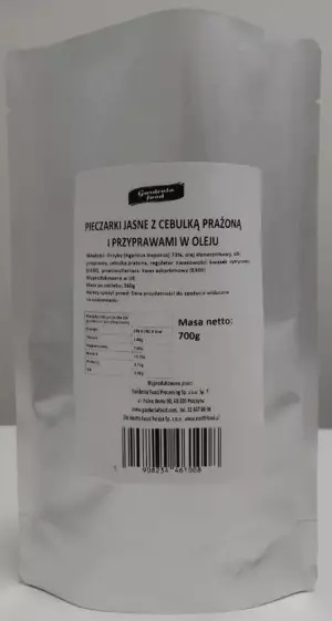 Pieczarki krojone w oleju z cebulą i przyprawami 700g