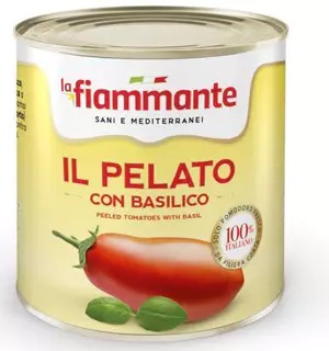 Pomidory Pelati z bazylią 3,4kg La Fiammante