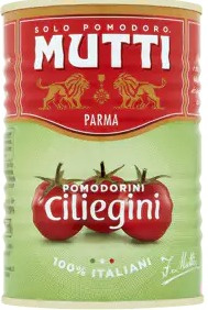 Pomidory koktajlowe puszka 400g Mutti
