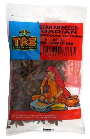 Anyż gwiaździsty (Badian,Star Anise) 50g TRS