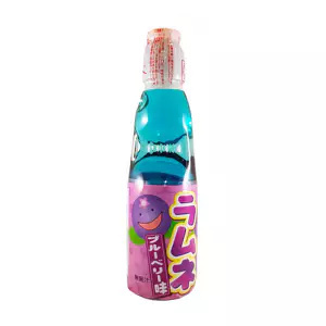 Ramune Blueberry lemoniada 200ml Hatakosen Ramune Blueberry lemoniada 200ml Hatakosen