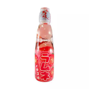 Ramune Strawberry lemoniada 200ml Hatakosen Ramune Strawberry lemoniada 200ml Hatakosen