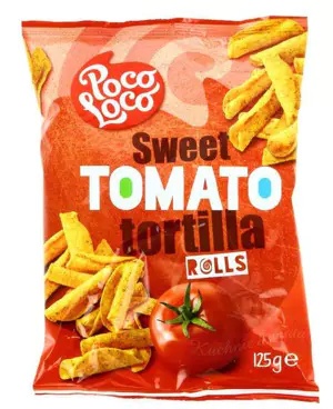 Tortilla Rolls Sweet Tomato 125gPoco Loco
