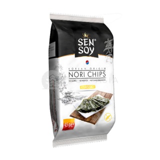 Chipsy nori Klasyczne z alg morskich SEN SOY 4.5g
