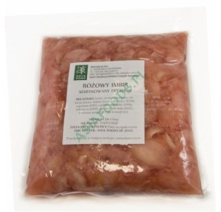 Imbir Marynowany - Różowy - ASF- 1 kg