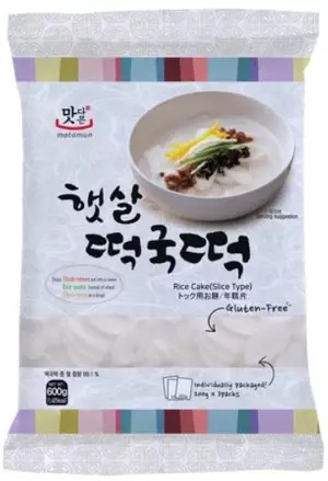 Kluski ryżowe Tteokbokki plastry 600g Matamun
