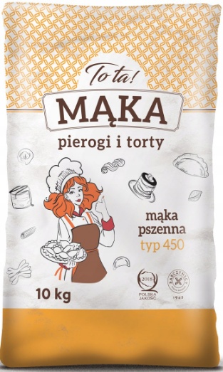 Mąka pszenna 450 10 kg Tota! Pierogi i Torty