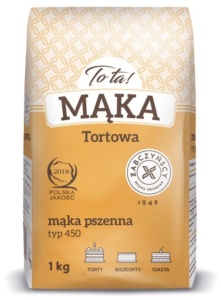 Mąka pszenna 450 1kg, Tota! Torty i pierogi