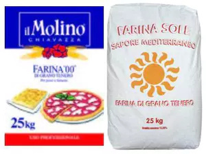 Mąka pszenna Pizza 00 25kg il Molino/ Sole Mediterraneo Mąka pszenna Pizza 00 25kg il Molino/ Sole Mediterraneo