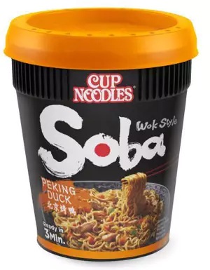 Makar.inst.Peking Duck Soba Cup Wok Style 87g Nissin