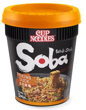 Makar.inst.Peking Duck Soba Cup Wok Style 87g Nissin