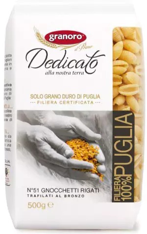 Makaron Gnocchetti Rigati Dedicato 500g Granoro
