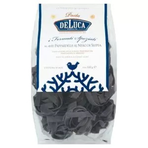 Makaron Papardelle czarne 500g De Luca