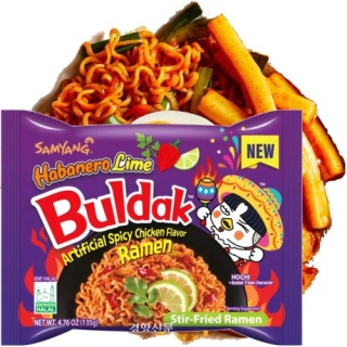 Zupa Ramen SamYang Kurczak Habanero Lime 135g