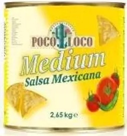 Salsa Mexicana Medium Dip 2650g Poco Loco
