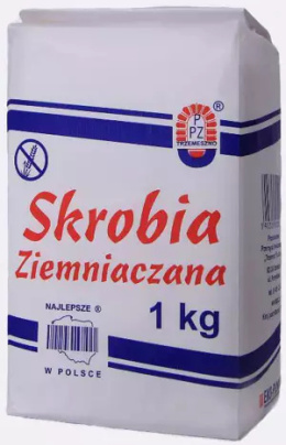 Skrobia ziemniaczana 1kg Trzemeszno