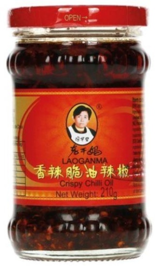 Lao Gan Ma Chrupiace chili w oleju 210g