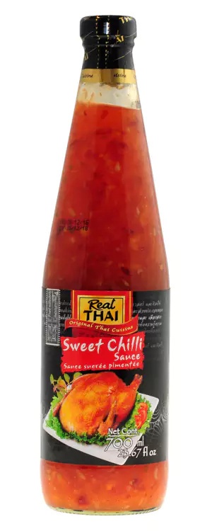 Sos chilli słodki do drobiu 850g but.700ml RealThai